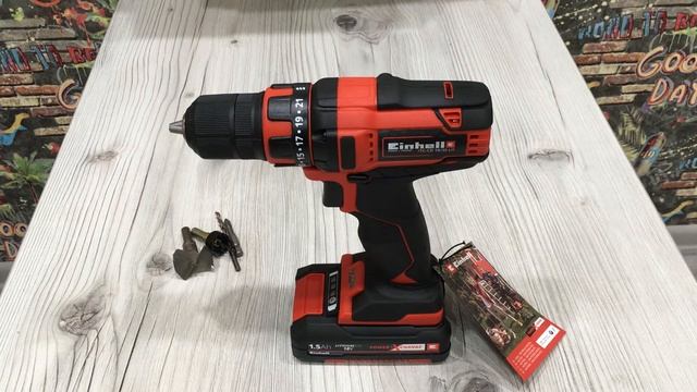 Дрель аккумуляторная Einhell TD-CD 18/35 Li смотреть онлайн