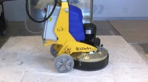 Машина для шлифовки бетонных и каменных полов. Как удалить слой напольного бетонного покрытия