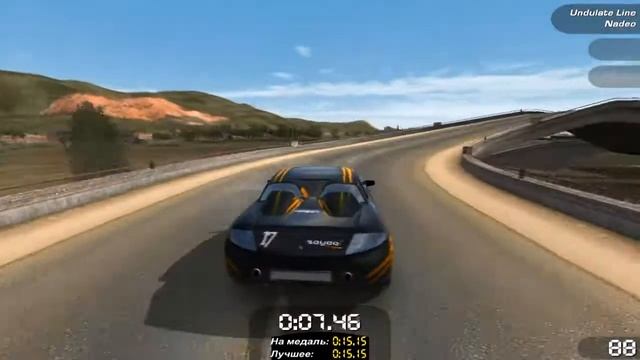 TrackMania Sunrise - Undulate Line (Developer medal) смотреть онлайн
