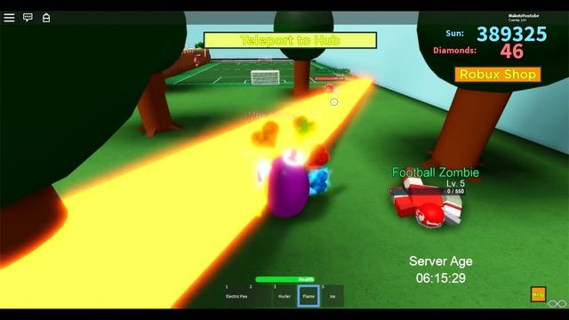 SOY EL FRIJOL ARCOIRIS - Plants vs Zombies Roblox смотреть онлайн
