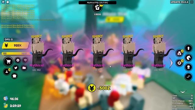 Max +36.5Luck Is too OP!! Got SHINY DIVINE in 30 Minutes!! Max+15 Multi Fighters!! Max Open All Map смотреть онлайн