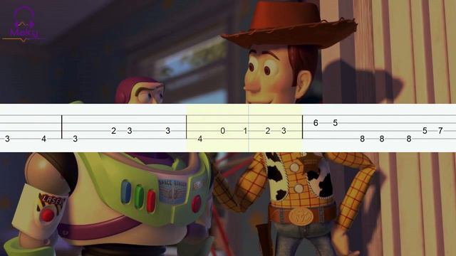 You've Got a Friend in Me - Toy story 2 [Bass Tabs Tutorial] смотреть онлайн