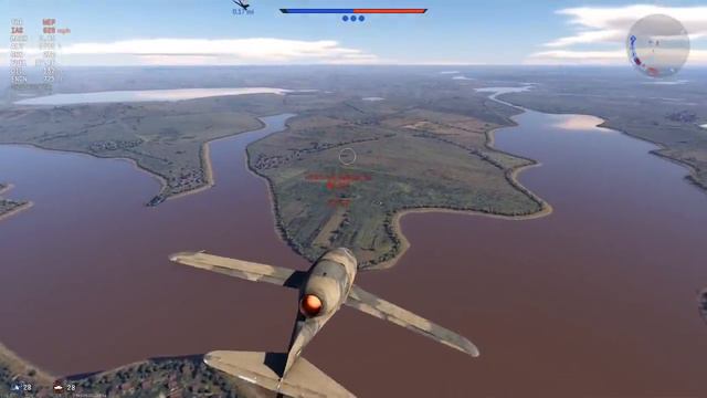Saab J29D Tunnan - FLYING SHREDDER!! - War Thunder Gameplay смотреть онлайн