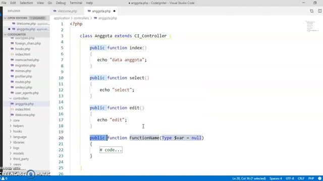 PHP Codeigniter Untuk Siswa SMK - 11 - Controller Codeigniter смотреть онлайн