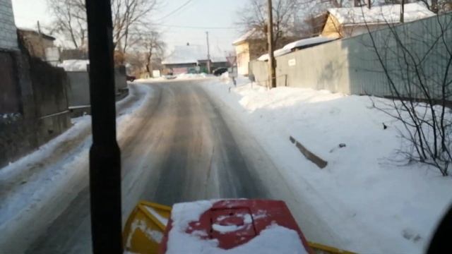 Зимові покатухи на ЮМЗ 8280.. Їду на загрузку МВУ-6 піском смотреть онлайн