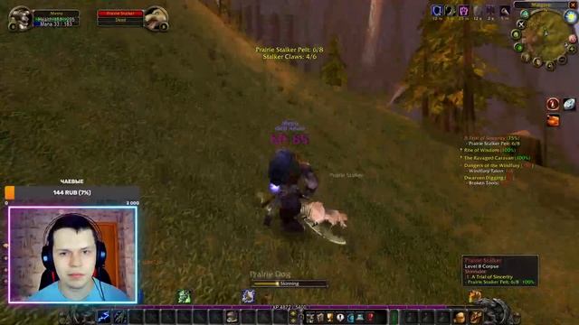 WOW TURTLE - ХАРДКОР без смертей! - Шаман 1-60 lvl смотреть онлайн