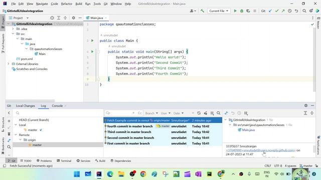 Git fetch | Git update | Git merge смотреть онлайн