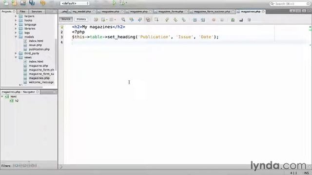 Listing magazines with tables CodeIgniter PHP - part17 смотреть онлайн