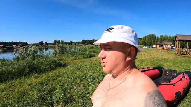 Рыбалка и отдых в Смоленской обл. р. Десна.Ловим плотву. Проверка мотора с новым транцем. смотреть онлайн