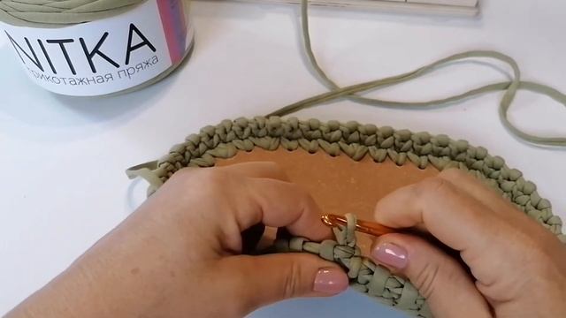 Мастер-класс по вязанию Рюкзака "Ротанг" в коже, 1 часть смотреть онлайн