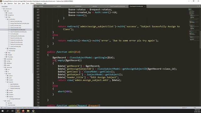 #41- Class Timetable in Laravel 10 | School Management System in Laravel 10 смотреть онлайн