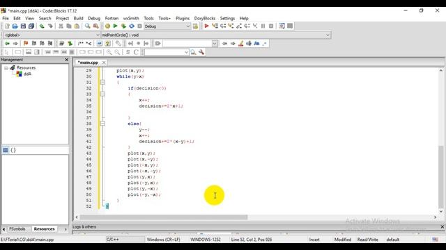 Draw Circle using Bresenham's Circle Algorithm | L9 | | OpenGL | Computer Graphics Bangla Tutorial смотреть онлайн