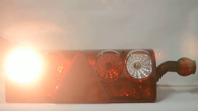 Фонарь EUROPOINT R Фишка 024 белый катафот с габаритами   3520 руб