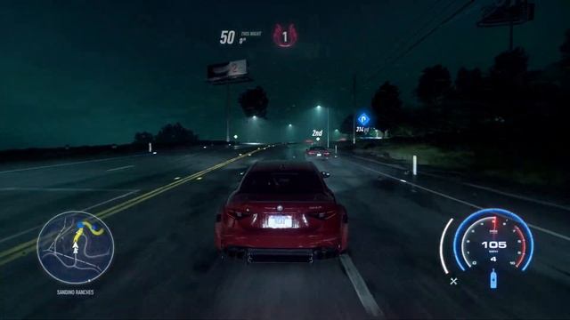 Need for Speed Heat Gameplay Alfa Romeo Giulia Quadrifoglio ( HD) [1080p60FPS] смотреть онлайн