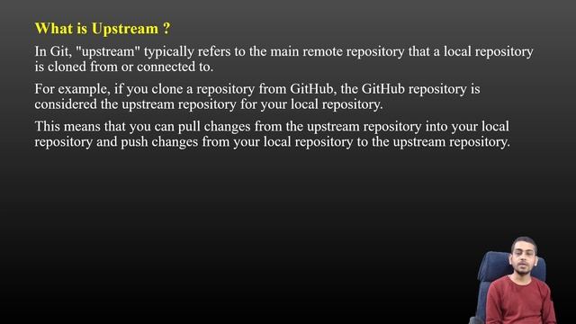 What is Upstream in Git смотреть онлайн