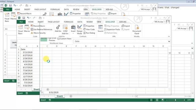 Compare Excel Workbooks Content Macro смотреть онлайн