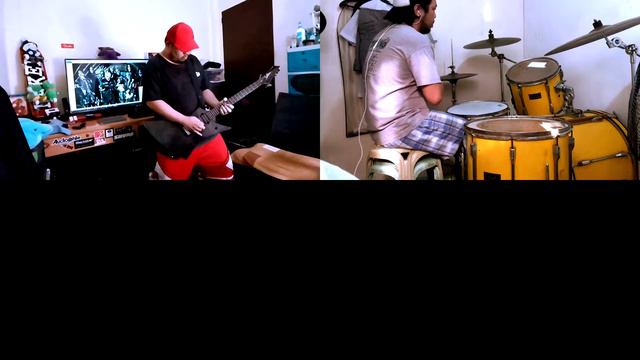 Slipknot PsychoSocial Drum and Guitar only смотреть онлайн