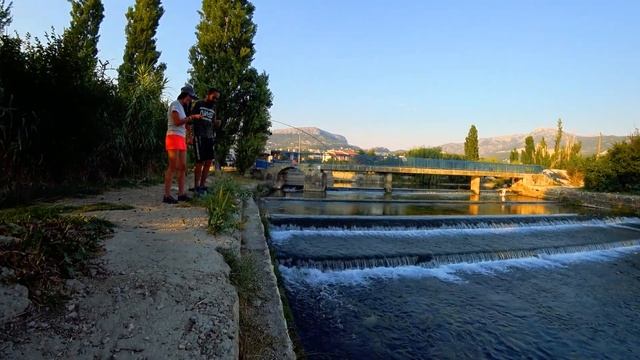 Ловля форели в горных речках Хорватии/Trout fishing in the mountain rivers of Croatia. Highlights. смотреть онлайн