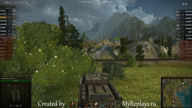 WOT: Serene Coast - SU-100 - 8 frags - Top Gun, Boelter's Medal смотреть онлайн