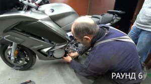 Замена масла FJR1300 | Проблема с масляным фильтром