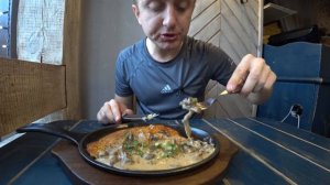 Мукбанг. Минск, кафе Васильки. Накормили  на ТРОЕЧКУ!