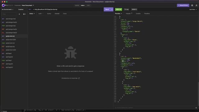E-commerce back end application walkthrough смотреть онлайн