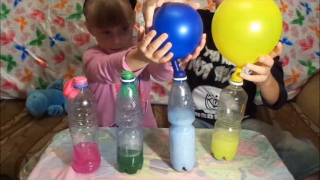 ОПЫТЫ С ВОЗДУШНЫМИ ШАРИКАМИ 🎈🎈🎈 ЭКСПЕРИМЕНТЫ ДЛЯ ДЕТЕЙ смотреть онлайн