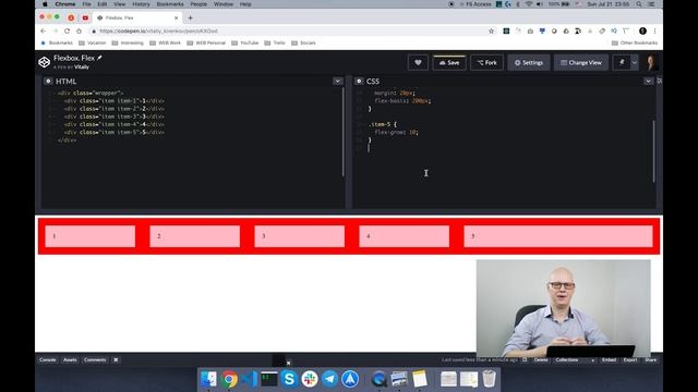 flex / flex basis, flex grow и flex-shrink из модуля флексбокс / flexbox уроки смотреть онлайн