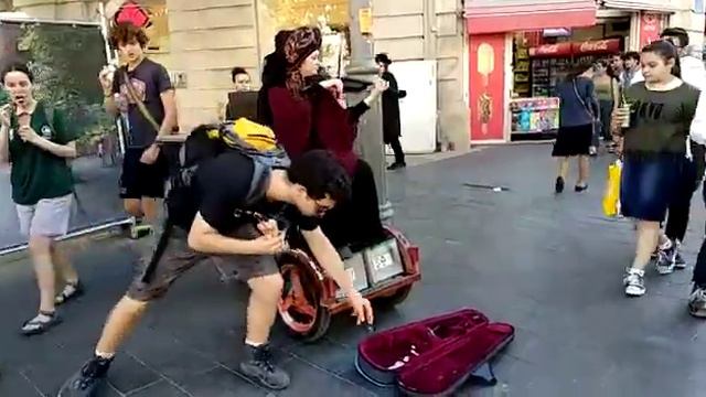 Музыка на улице Яффо. Иерусалим