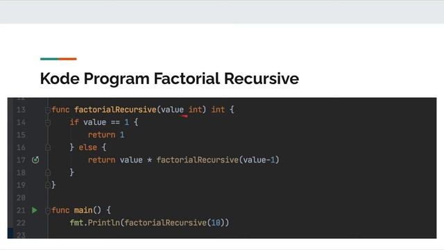 Belajar Go-Lang - 29 Recursive Function смотреть онлайн