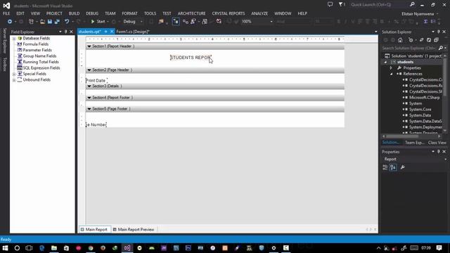 how to create crystal reports using odbc connection, C# 6 programming - 2017 смотреть онлайн
