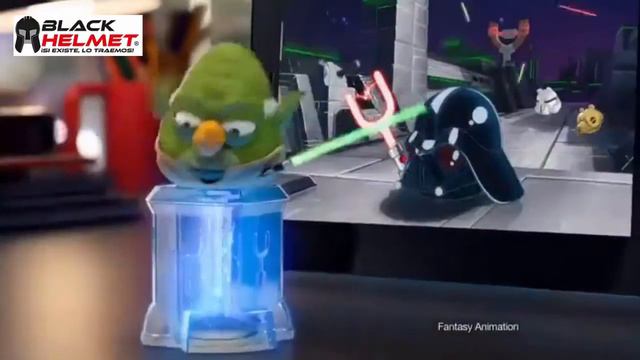 Angry Birds Star Wars Telepods Destructor Estelar Black Helmet смотреть онлайн