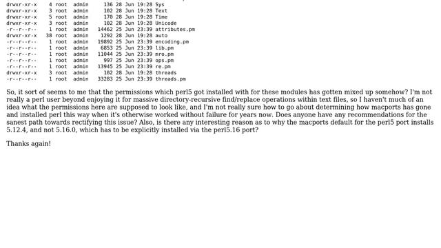 Macports irssi & perl5 installation issues смотреть онлайн