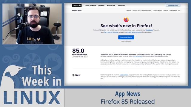 Linux Sudo Bug, KDE Plasma 5.21, Tails OS, Firefox 85, Ubuntu + Wayland | This Week in Linux 136 смотреть онлайн