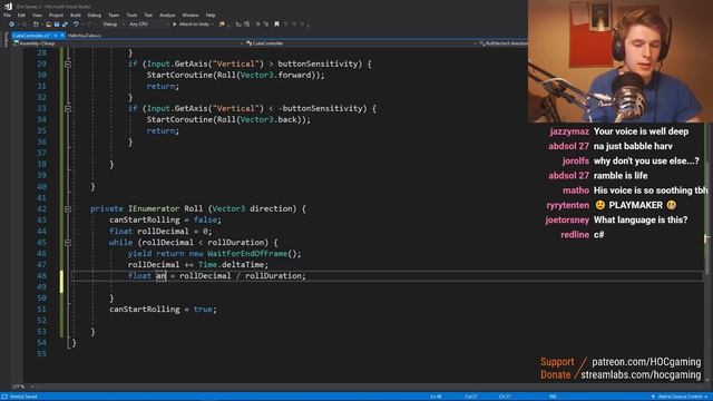Rolling a Cube! | Code with Harvey #1 смотреть онлайн