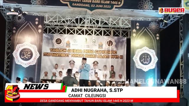 TABLIGH AKBAR DESA GANDOANG KECAMATAN CILEUNGSI, MENYAMBUT TAHUN BARU ISLAM 1445 H 2023 M смотреть онлайн