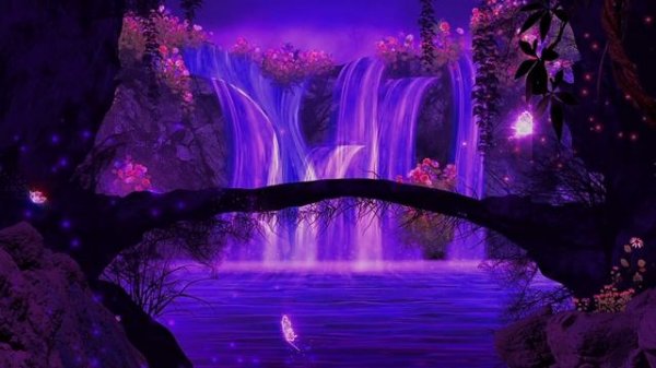 Сон антистресс 17.Magical Waterfalls ? Bedtime Sleep Music 1 Hour, Meditation