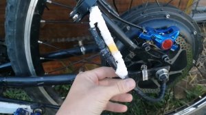 Ремонт электровелосипеда своими руками, делаю быстрый разъём мотора колёса