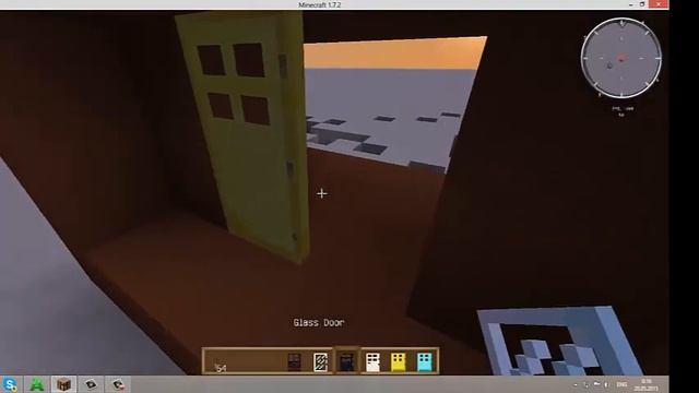 [Казакша Майнкрафт]:Обзор Мод:Extra Doors ,[1.7.2] смотреть онлайн