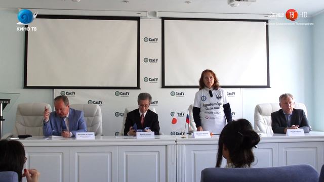 13.09.2018 Японские студенты закончили курсы русского языка в школе Здравствуй, Сахалин смотреть онлайн