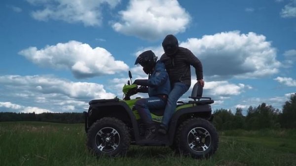 Новый доступный квадроцикл Bashan Explorer 300! Не ожидал, что так поедет!