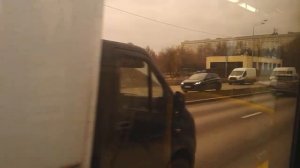 Поездка на автобусе Лиаз 5292.65 №162162 Маршрут е80к Загорье - Метро Кантемировская Москва