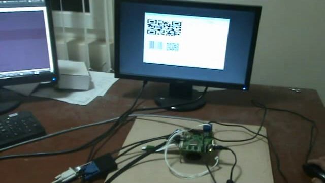 Zbar on Imx6 Sabrelite Board смотреть онлайн