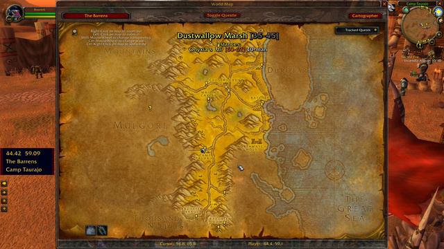 Camp Taurajo The Barrens Flight Master WoW Classic смотреть онлайн