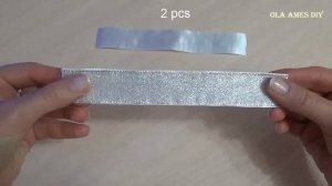 DIY Ribbon Angel ? АНГЕЛ ИЗ ЛЕНТ/ Kanzashi Angel/ Satin Ribbon Christmas Angel Ornaments/ Ola ameS