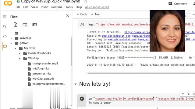 make lip-sync with Wav2lip in google colab (beginner) смотреть онлайн