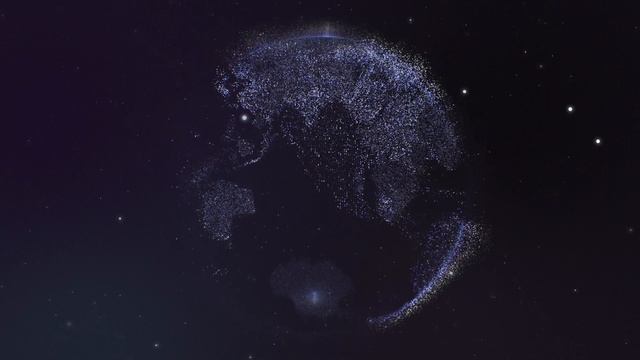 After Effect. Particle Earth / Земля частицами смотреть онлайн