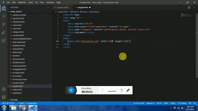 How to Use HEIGHT Attribute HTML - What is HEIGHT Attribute Why We Use HEIGHT attribute смотреть онлайн