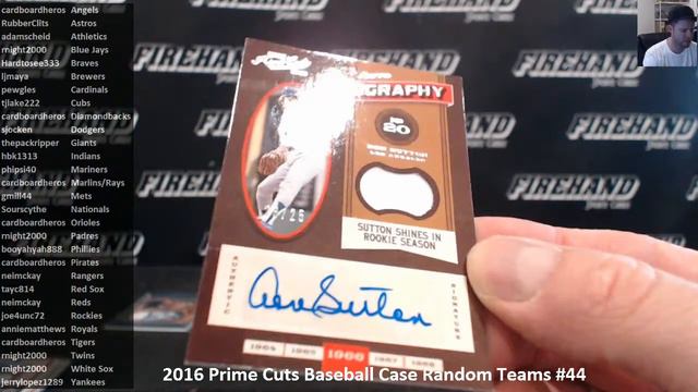 2016 Prime Cuts Baseball Case Random Teams #44 ~ 5/11/18 смотреть онлайн
