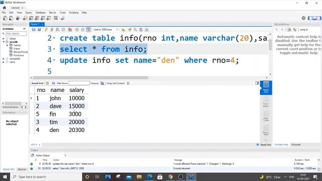 Change particular cell value in table in SQL using update | SQL interview questions - 4 смотреть онлайн